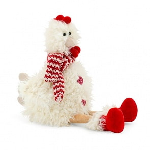 Мягкая игрушка - Курочка Ася, 25 см (Orange, 6009/25)