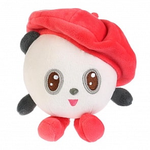 Игрушка мягкая из серии Малышарики Пандочка в берете, 10 см, музыкальный чип (Мульти-пульти, V62509-10)