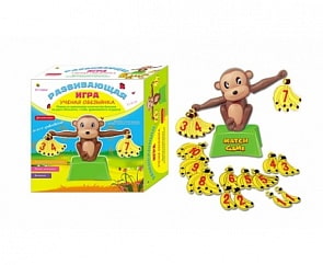 Игра настольная развивающая - Учёная Обезьянка (Рыжий Кот, ИН-8893)