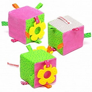 Игрушка Экомякиши – Кубик (Мякиши, 363 МЯКИШИsim)