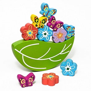 Игровой набор Собирайка – Балансир Листик, 11 деталей (Томик, 1-08 ТОМИК)