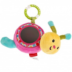 Подвеска большая Fisher Price - Улитка с зеркальцем и вибрацией (Умка, GH62735)