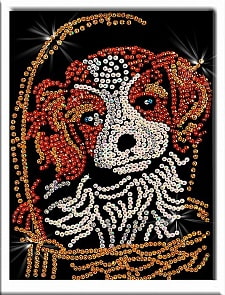 Мозаика из пайеток Милый щенок (Волшебная мастерская,007)