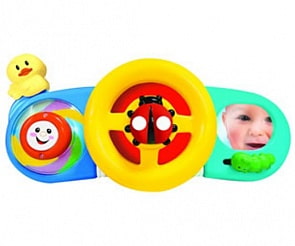 Развивающая панель на коляску/кроватку «Руль» Kiddieland, KID 050153