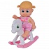 Кукла Бони из серии Bouncin' Babies 16 см., с лошадкой-качалкой, дисплей  - миниатюра №1